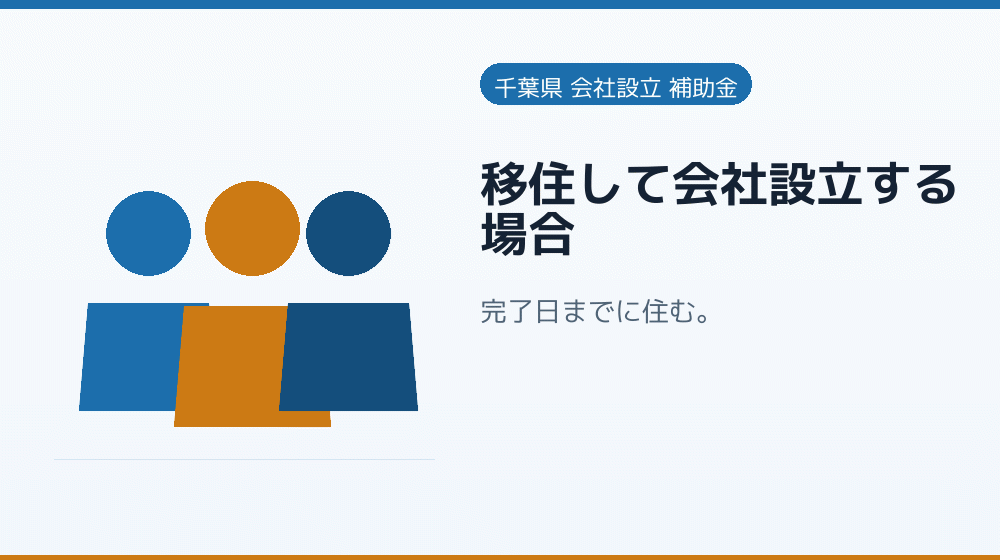 移住して会社設立する場合|会社設立の補助金と支援
