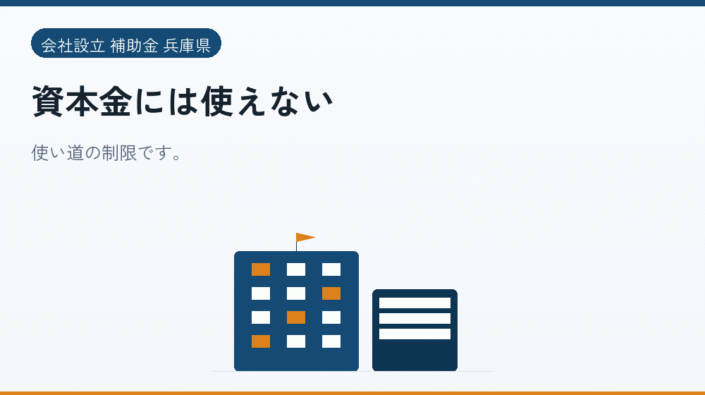 資本金には使えない｜会社設立の補助金と支援