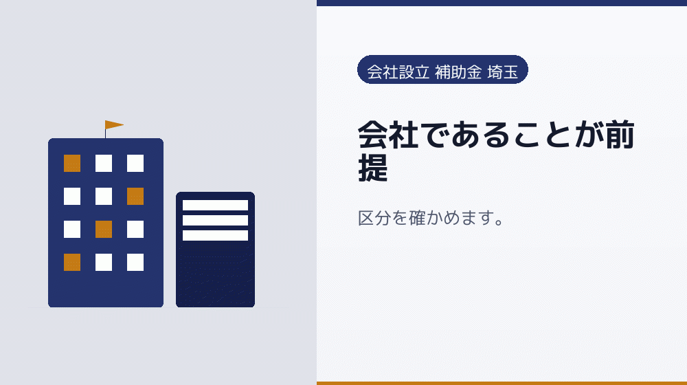 会社であることが前提|会社設立の補助金と支援